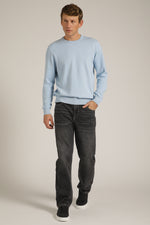 חולצת סריג עם צווארון עגול | קנת קול