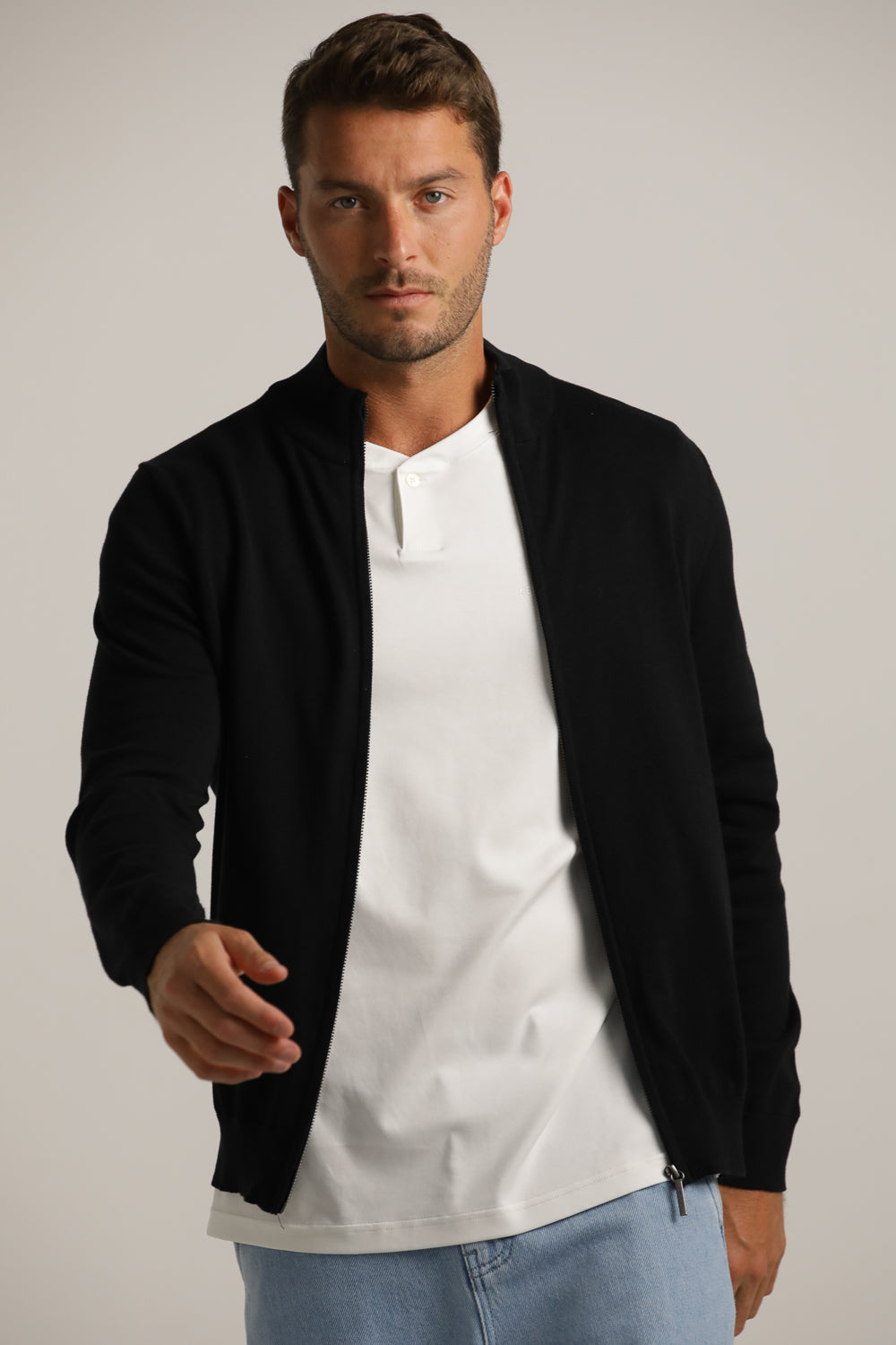 קרדיגן עם רוכסן | קנת קול