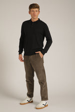 סריג פולו ארוך לגברים | קנת קול