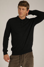 סריג פולו ארוך לגברים | קנת קול