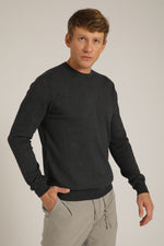 סריג ארוך עם צווארון עגול | קנת קול