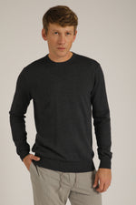 סריג ארוך עם צווארון עגול | קנת קול