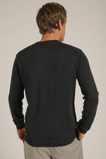 סריג ארוך עם צווארון עגול | קנת קול