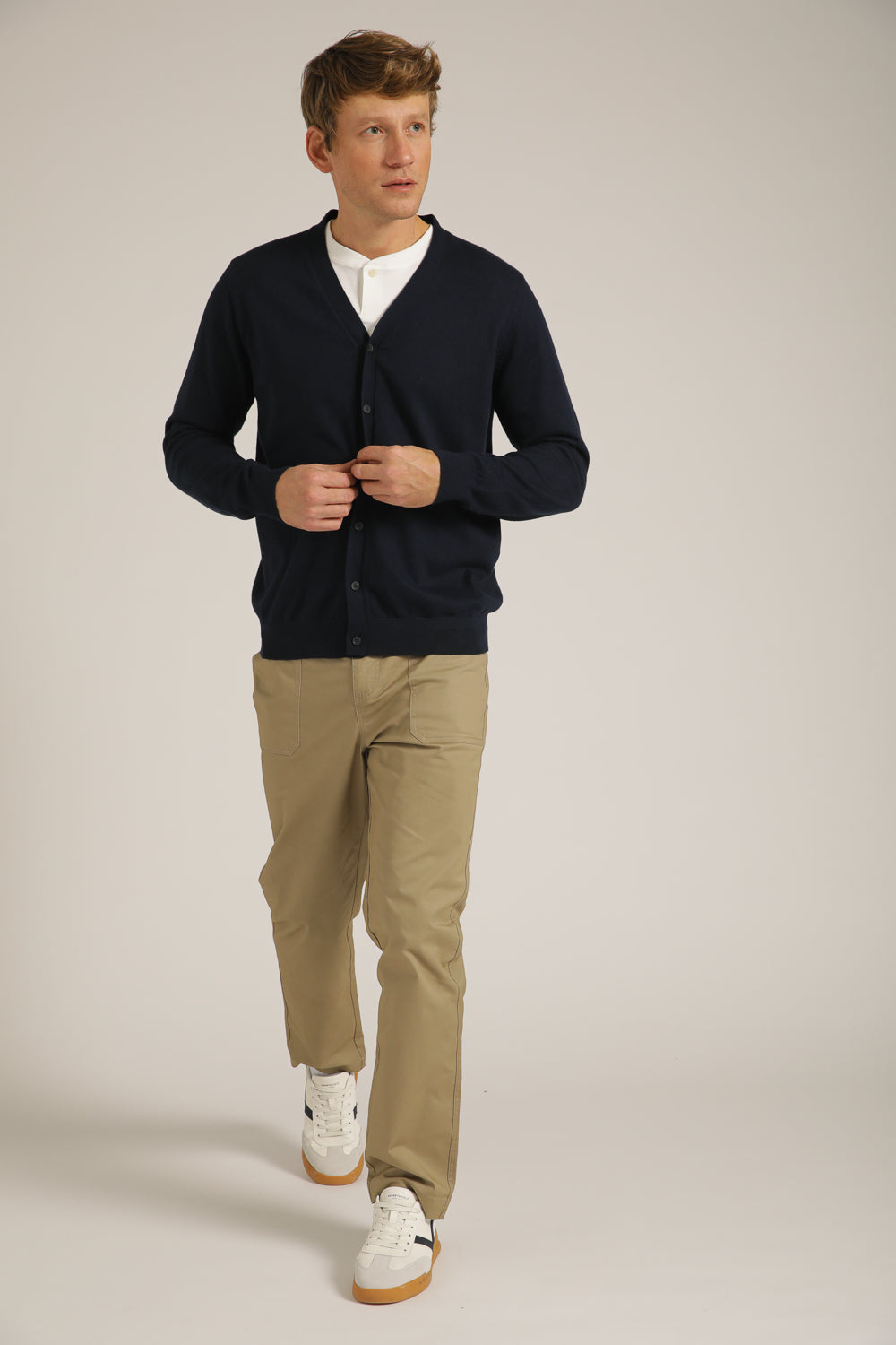 קרדיגן סריג עם כפתורים | קנת קול