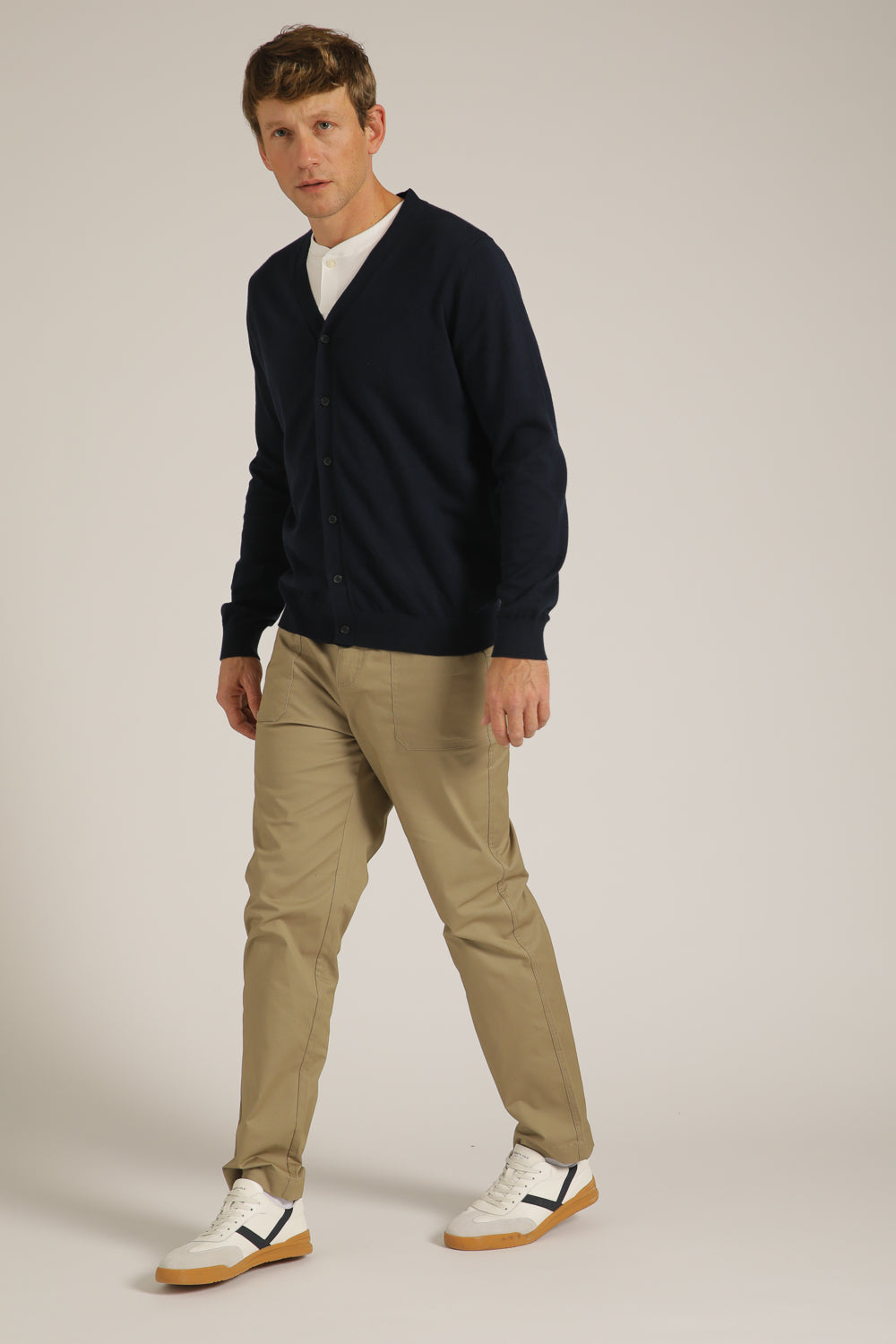 קרדיגן סריג עם כפתורים | קנת קול