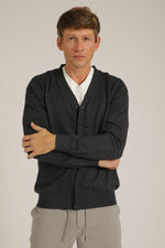 קרדיגן סריג עם כפתורים | קנת קול