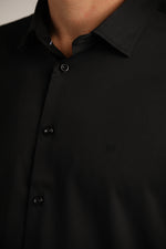 חולצה מכופתרת חלקה בגזרת מודרן פיט | קנת קול