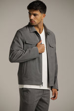 ג'קט דו צדדי במראה אלגנטי | קנת קול