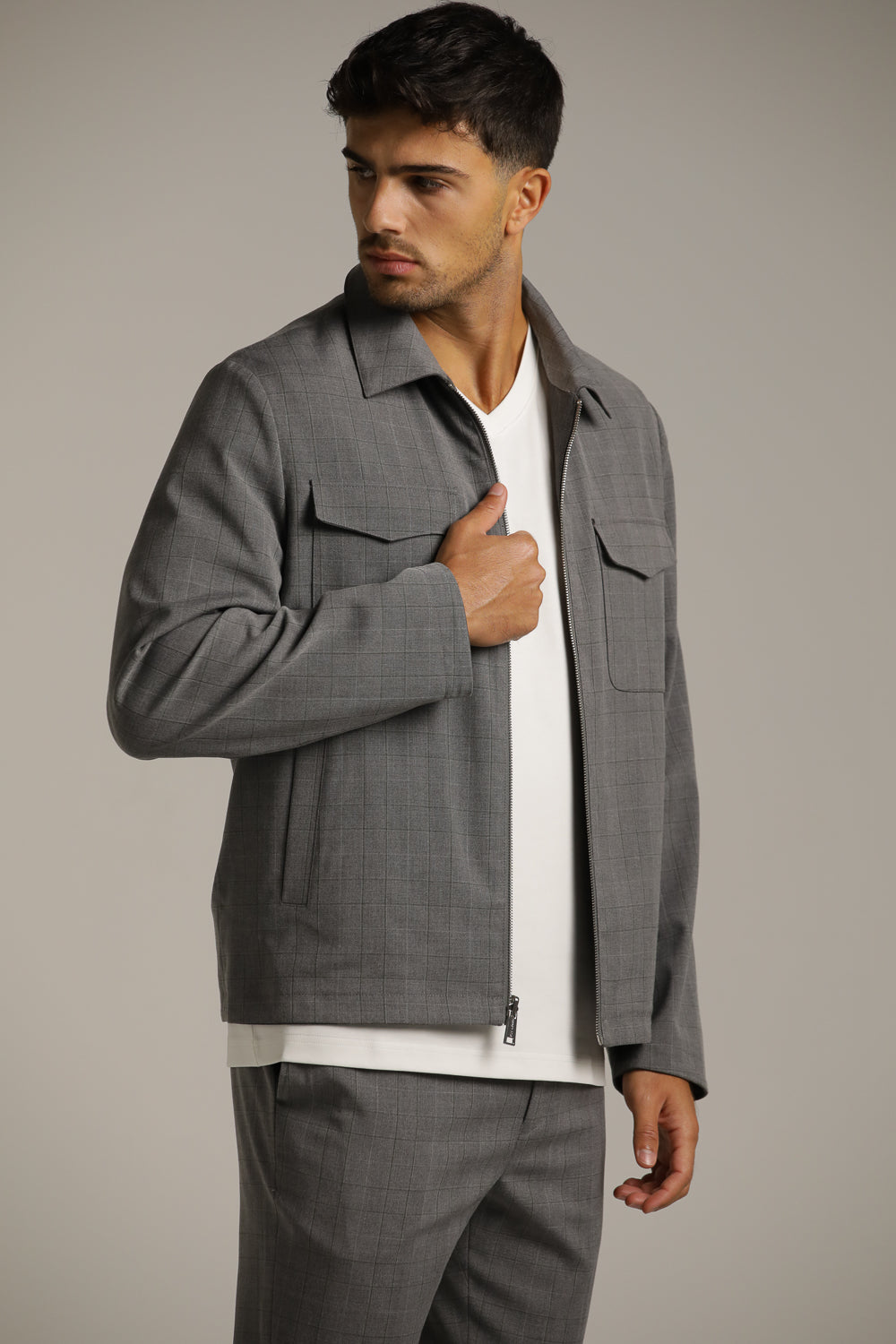 ג'קט דו צדדי במראה אלגנטי | קנת קול