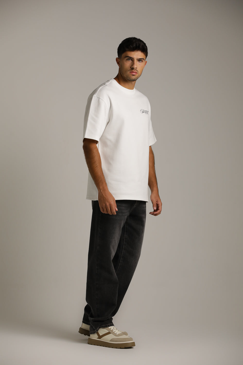 טישירט אוברסייז בעיצוב פרינט עיתון | קנת קול