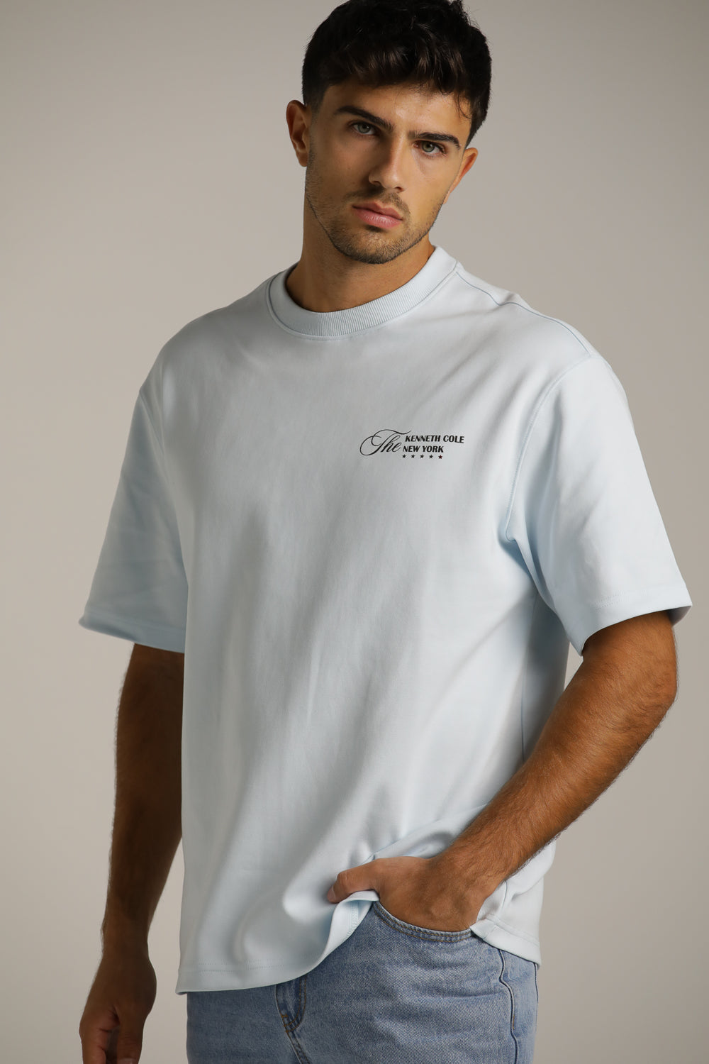 טישירט אוברסייז בעיצוב פרינט עיתון | קנת קול