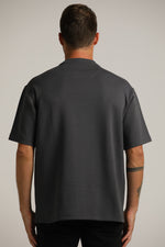 טישירט אוברסייז עם לוגו לגברים | קנת קול