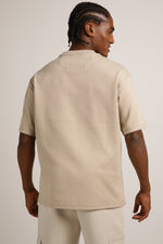 טישירט אוברסייז עם לוגו לגברים | קנת קול