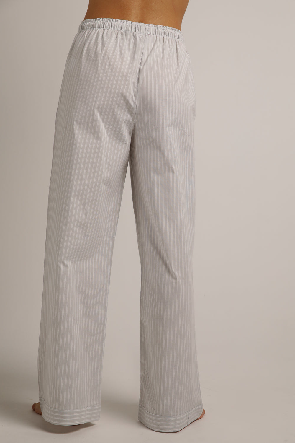 סט פיג'מה כותנה בעיצוב פסים | קנת קול