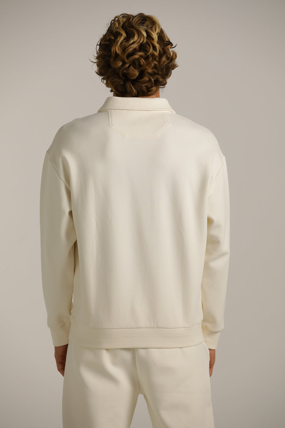 סווטשירט פולו בגזרת אוברסייז | קנת קול