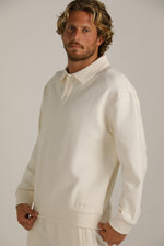 סווטשירט פולו בגזרת אוברסייז | קנת קול