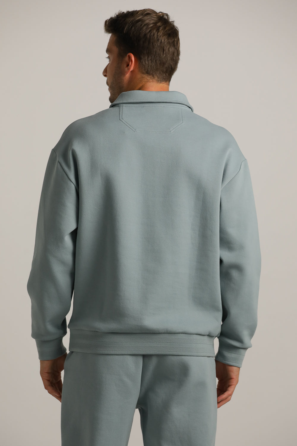 סווטשירט פולו בגזרת אוברסייז | קנת קול