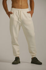 מכנסי ג'וגר מבד וואפל | קנת קול