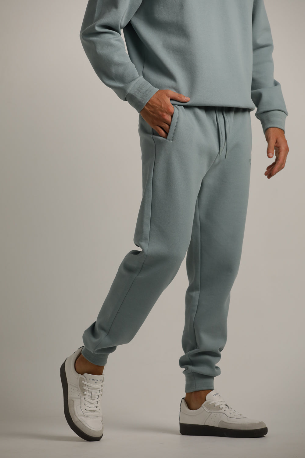 מכנסי ג'וגר מבד וואפל | קנת קול