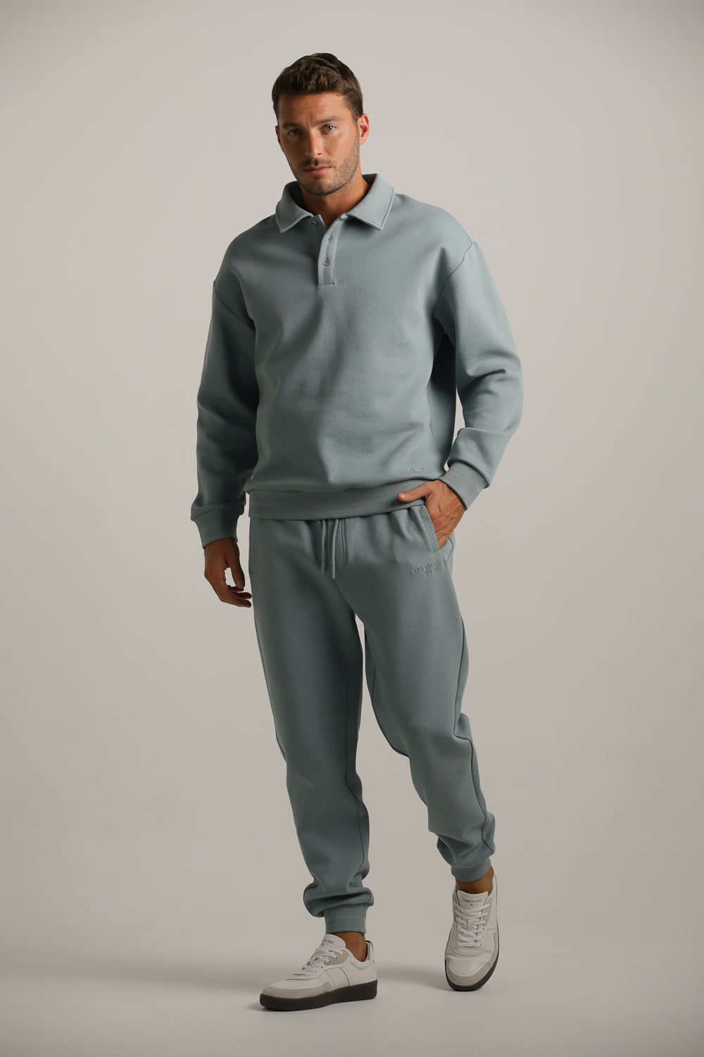 מכנסי ג'וגר מבד וואפל | קנת קול