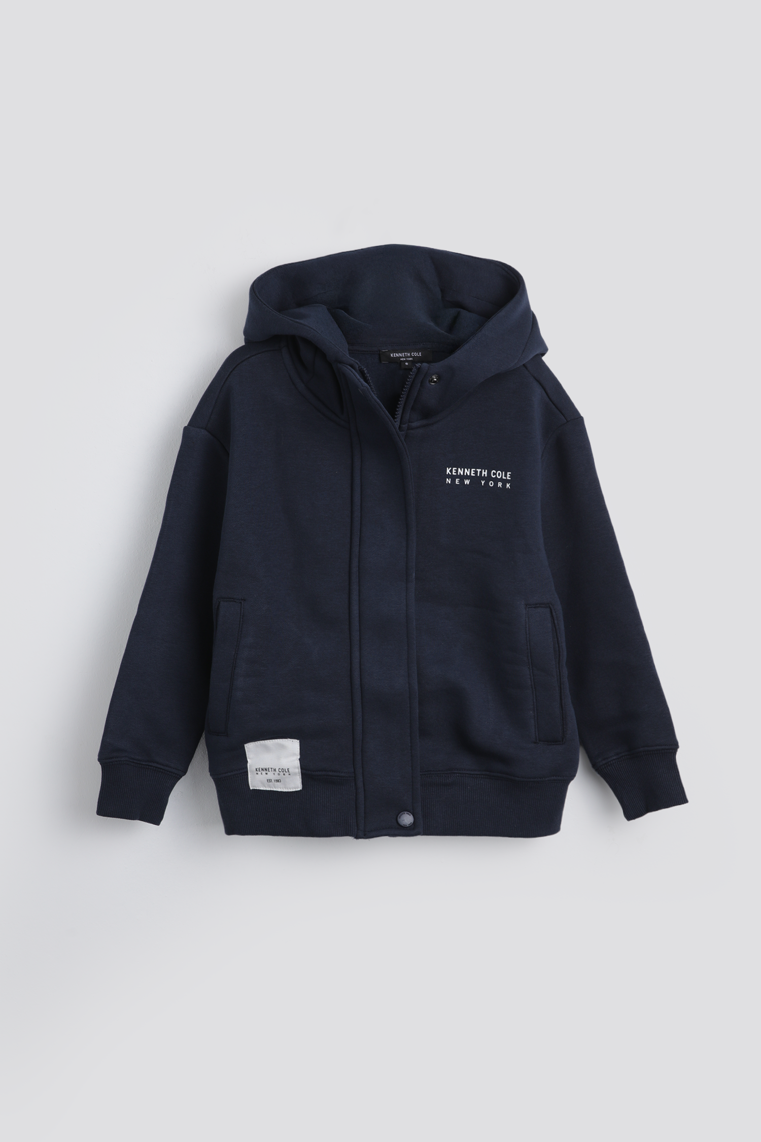 סווטשירט אוברסייז עם רוכסן נסתר | קנת קול