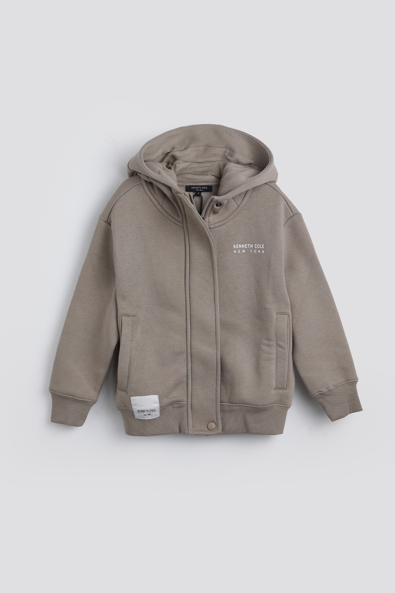 סווטשירט אוברסייז עם רוכסן נסתר | קנת קול