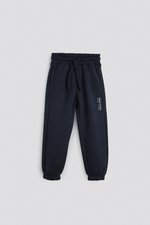 מכנסי טרנינג ארוכים עם הדפס לוגו | קנת קול