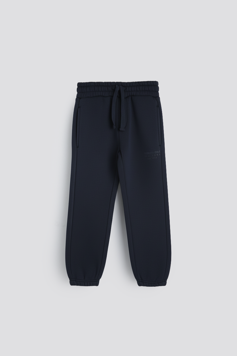 מכנסי טרנינג ארוכים עם לוגו | קנת קול