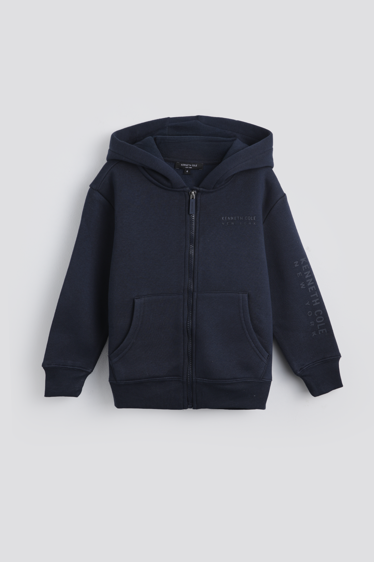 סווטשרט ממותג עם כובע קפוצ'ון | קנת קול