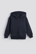 סווטשרט ממותג עם כובע קפוצ'ון | קנת קול