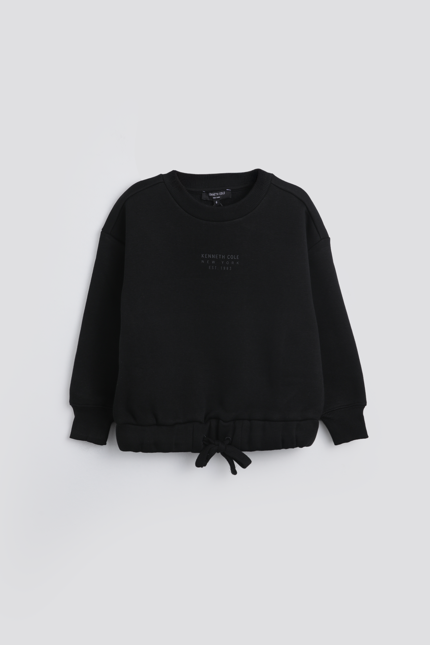 סווטשירט קרופ עם גומי | קנת קול