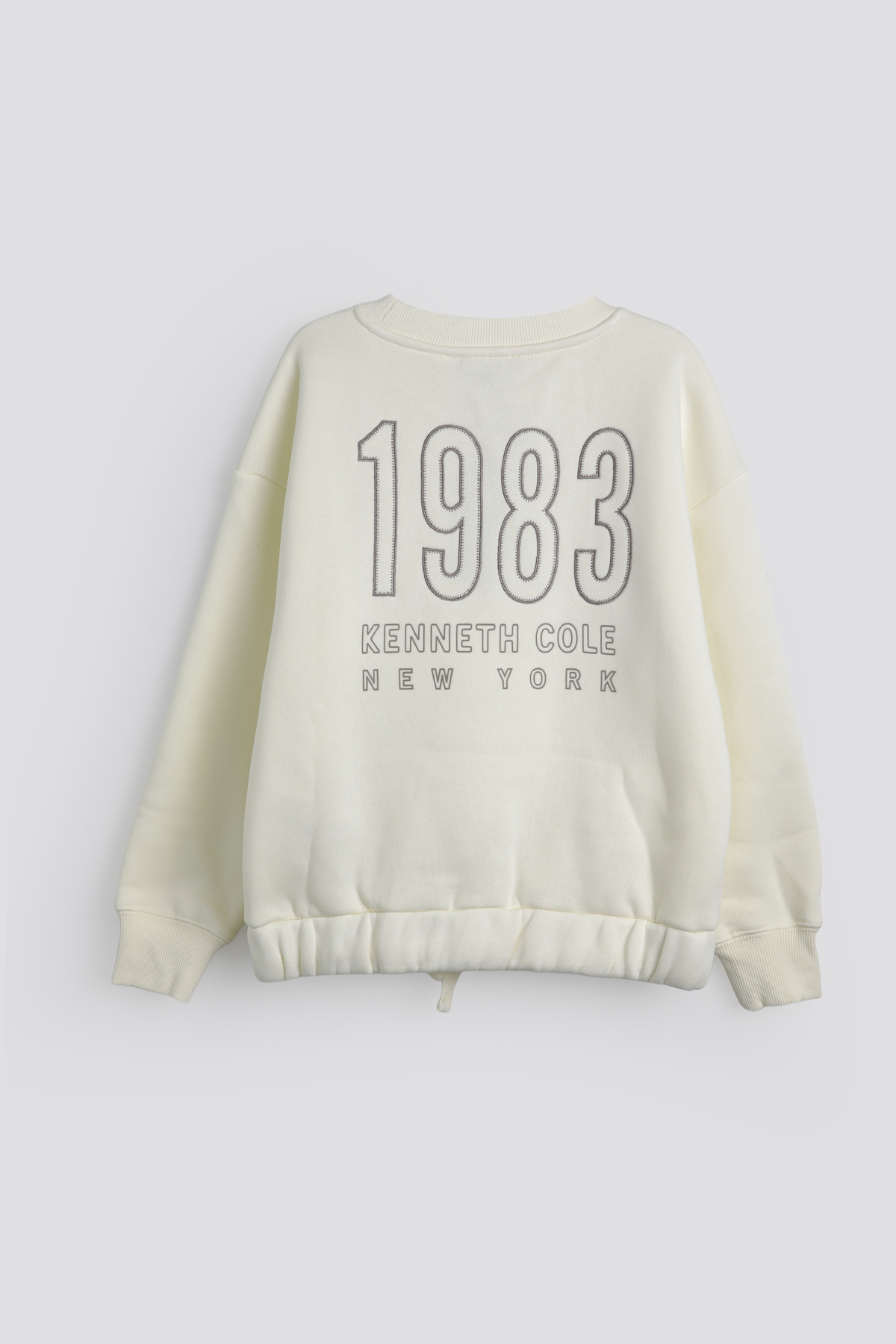 סווטשירט קרופ עם גומי | קנת קול