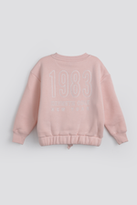 סווטשירט קרופ עם גומי | קנת קול