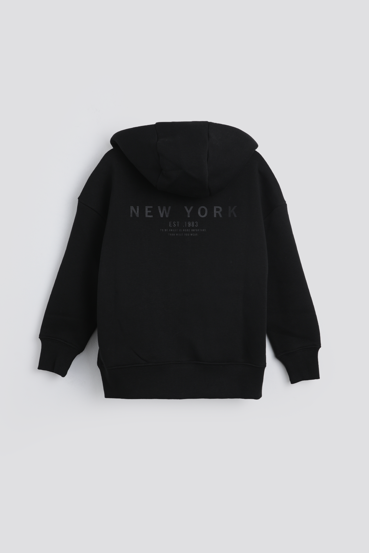 סווטשירט עם רוכסן וכובע קפוצ'ון | קנת קול