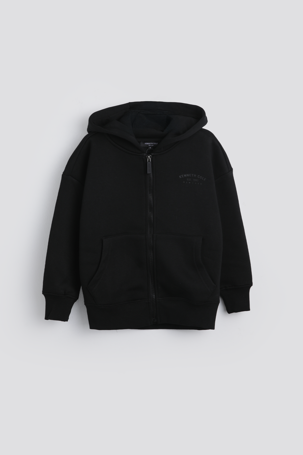 סווטשירט עם רוכסן וכובע קפוצ'ון | קנת קול