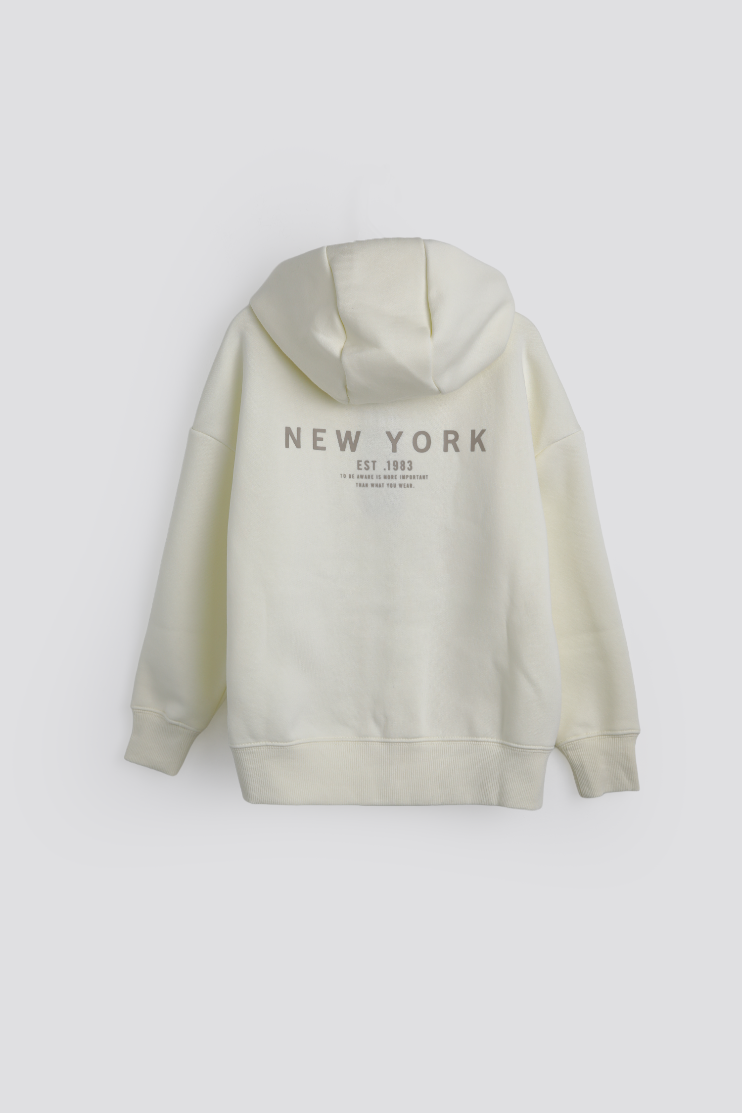 סווטשירט עם רוכסן וכובע קפוצ'ון | קנת קול