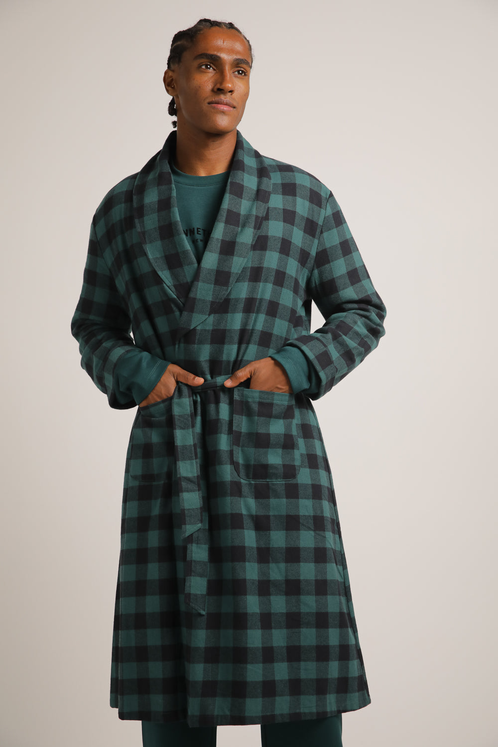 חלוק בית בסגנון משבצות | קנת קול