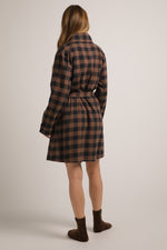 חלוק בית בסגנון משבצות | קנת קול