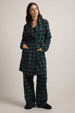 חלוק בית בסגנון משבצות | קנת קול