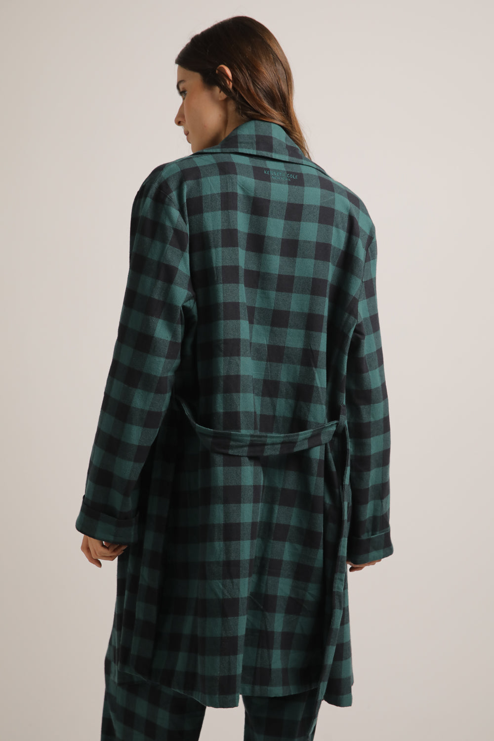 חלוק בית בסגנון משבצות | קנת קול