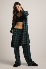 חלוק בית בסגנון משבצות | קנת קול