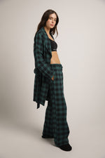 חלוק בית בסגנון משבצות | קנת קול