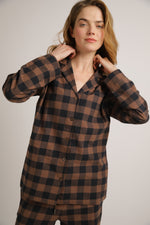 סט פיג'מה משבצות | קנת קול