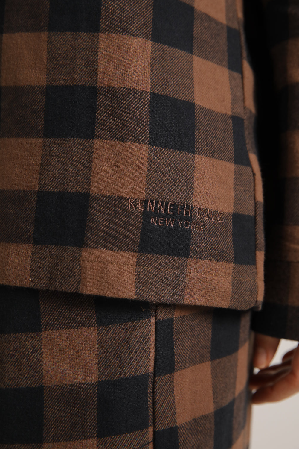 סט פיג'מה משבצות | קנת קול