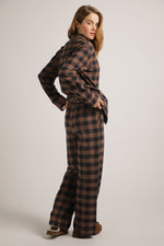 סט פיג'מה משבצות | קנת קול