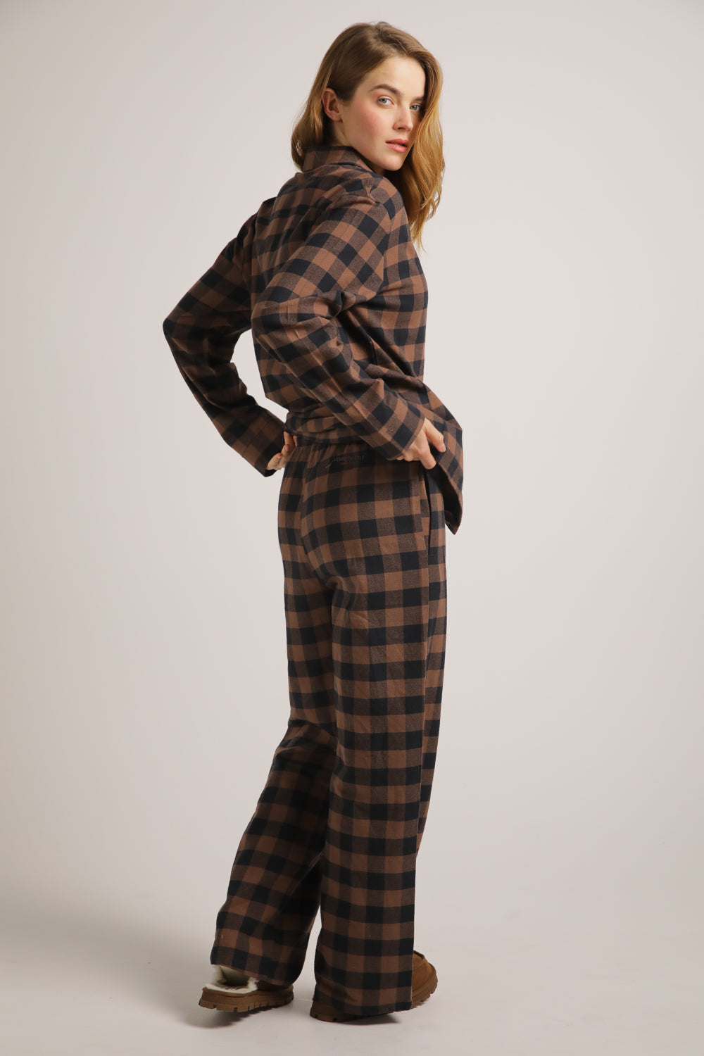 סט פיג'מה משבצות | קנת קול