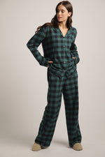 סט פיג'מה משבצות | קנת קול