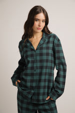 סט פיג'מה משבצות | קנת קול