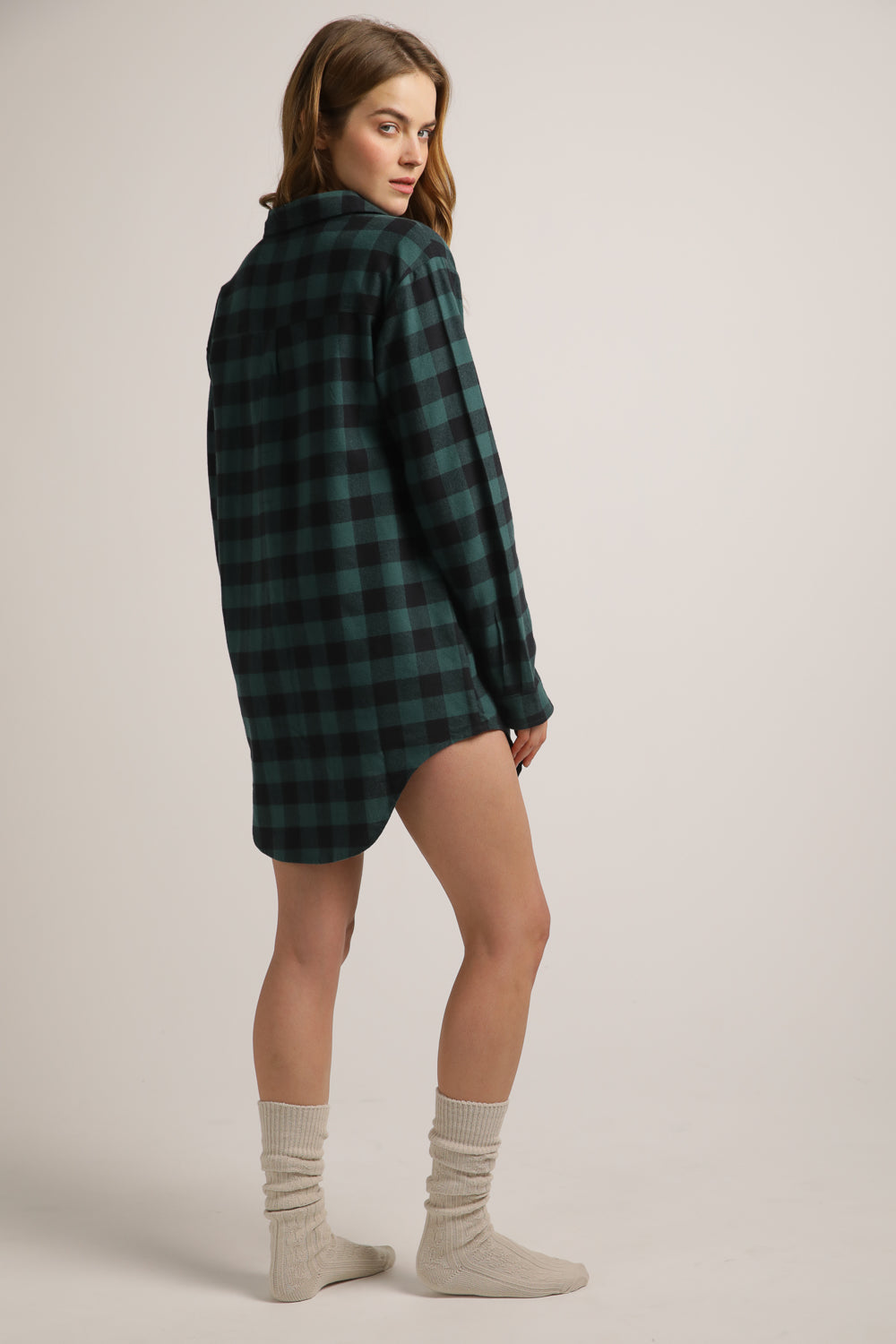 כותונת פיג'מה מכופתרת | קנת קול