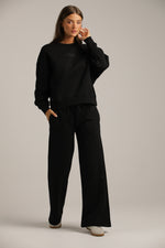 סווטשירט ממותג עם סיומת ריב | קנת קול